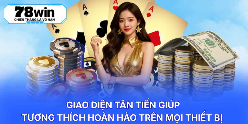 Giao diện tân tiến giúp tương thích hoàn hảo trên mọi thiết bị